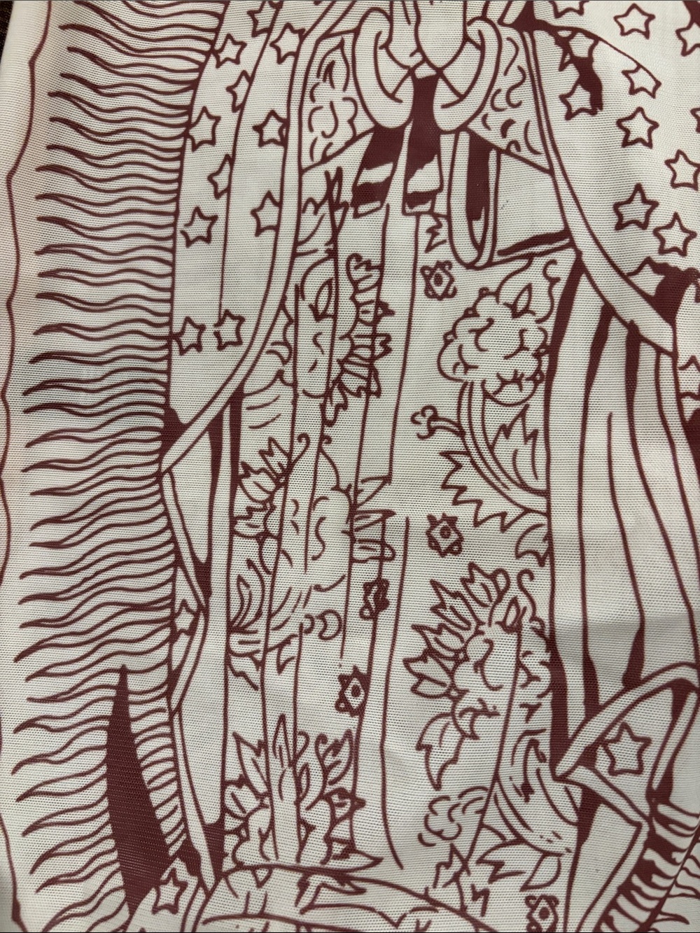Ed Hardy Mary Mesh Dress cover up Euphoria - Picture 7 of 8